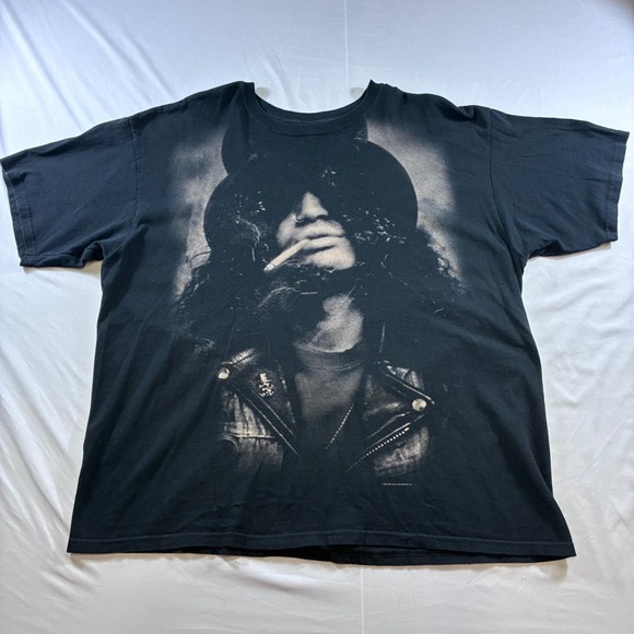 Liquid Blue Other - VTG 2004 Liquid Blue Slash Guns N Roses Graphic T-Shirt XXL Black Rock Tee